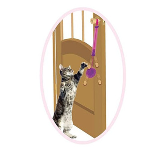 Puerta para gatos transfronteriza, juguete para gatos, entretenimiento y diversión para mascotas, comedero, entrenamiento de gatos, caza de gatos, manija de puerta - Product Image 5