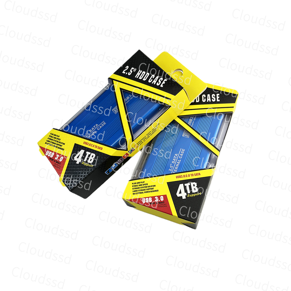 Оптовая продажа с фабрики, пластиковый внешний корпус для жестких дисков 2,5 дюйма Sata на USB 3,0, корпус для жестких дисков 2,5 дюйма, корпус для жесткого диска для настольного компьютера hpe