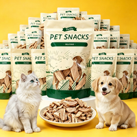 Tranches de viande de poitrine de canard lyophilisée, riches en protéines, sans céréales, friandises pour chats et chiens de tous âges, personnalisables FurZo