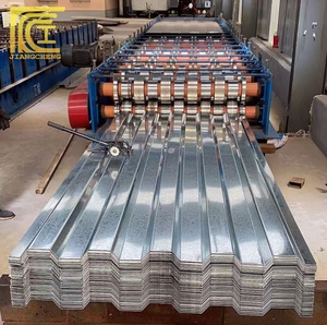 Tôle d'acier galvanisée ondulée <span class=keywords><strong>de</strong></span> haute qualité, panneau <span class=keywords><strong>de</strong></span> <span class=keywords><strong>toiture</strong></span> revêtu <span class=keywords><strong>de</strong></span> <span class=keywords><strong>zinc</strong></span> avec services <span class=keywords><strong>de</strong></span> découpe, soudage et pliage, livraison rapide - Product Image 5