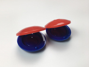 Castagnettes en plastique Orff en gros pour l'entraînement auditif et la danse, avec sac de transport - Product Image 2