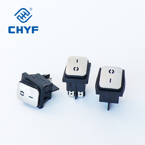 KCD4 20A 250vac 24V-220V <span class=keywords><strong>4</strong></span>ピンオン/オフLEDライト防水ロッカースイッチステンレススチールカバーボートタイプロッカースイッチモデルKCD1 - Product Image 6