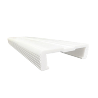 Profil de système de fenêtres UPVC résidentiel durable et écologique de couleur personnalisée pour l'extérieur de la cuisine et l'utilisation en supermarché