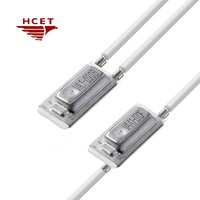 Termostatos de hierro con carcasa metálica serie HCET VA1 VAA1, termostato bimetálico eléctrico de protección de calefacción de 200 grados