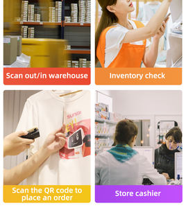 Lecteur de codes-barres sans fil USB à clipser pour smartphone, lecture de codes 1D 2D QR, capteur CMOS 60fps, batterie intégrée 3000mAh, en stock - Product Image 4