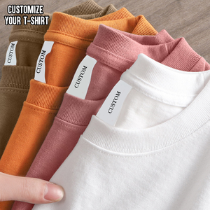 T-shirt Homme Oversize 180 GSM 100% Coton, Haute Qualité, Impression Personnalisée de Logo, Idéal pour l'Extérieur - Vente en Gros - Product Image 2