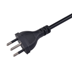 Brazil <span class=keywords><strong>3</strong></span>-Core <span class=keywords><strong>3</strong></span>-Plug dây điện mở rộng dây cắm với tiêu chuẩn IEC nối C13 chuyển đổi đầu cho nhà văn phòng sử dụng - Product Image 3