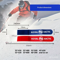 Fixations de ski alpin en nylon pour hommes Fucheng, modèle FS-806, avec fermeture auto-agrippante EVA pour sports de plein air