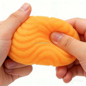 ของเล่นบีบ Schylling Nice Pompom รูปทรงกลม ของเล่นคลายเครียด บอลหนาม ไข่อีสเตอร์ ของเล่นบีบคลายความเครียด - Product Image 6