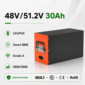 Batería de Litio Ferrofosfato Recargable de 48V/51.2V 30Ah con BMS Inteligente y Bluetooth para Bicicleta, Triciclo y Motor LFP4850 de Fábrica - Product Image 4