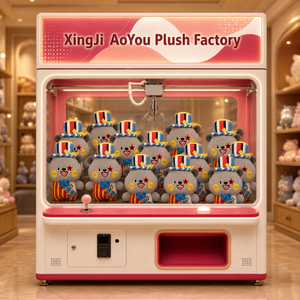 Venta al por mayor <span class=keywords><strong>de</strong></span> fábrica: Oso <span class=keywords><strong>de</strong></span> peluche <span class=keywords><strong>de</strong></span> <span class=keywords><strong>circo</strong></span> <span class=keywords><strong>de</strong></span> 8 pulgadas, juguete <span class=keywords><strong>de</strong></span> peluche suave, personalizado OEM ODM, premio para máquina <span class=keywords><strong>de</strong></span> garras para distribuidores <span class=keywords><strong>de</strong></span> fiestas - Product Image 1