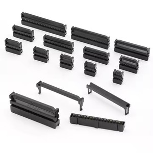 IDC连接器6 <span class=keywords><strong>p</strong></span> 8p 10p 12p 14p 16 <span class=keywords><strong>p</strong></span>扁平带状电缆2.54毫米节距线对板母矩形双排3pcs FC连接器 - Product Image 5