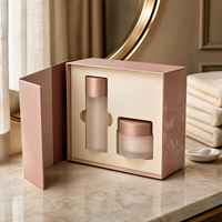 Boîte à cosmétiques magnétique pliable avec insert pour crème, pour emballage de spa, présentoir en carton pour boutique