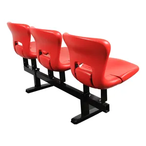 Vente chaude siège de stade pliant HDPE sports chaise de stade en plastique gradin