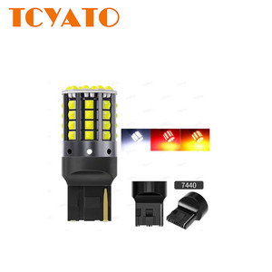 Tcyato nhà máy ổ cắm 3dw21/5W T20 3030 44smd Đỏ LED phanh Bóng Đèn Mới <span class=keywords><strong>1156</strong></span> BA15S P21W 1157 ổ cắm 360 ánh sáng T20 - Product Image 1