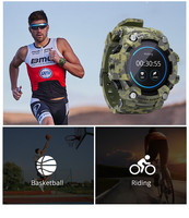 Montre connectée Eraysun avec écran tactile complet, moniteur de fréquence cardiaque, montre intelligente tendance pour homme, compatible Android et iOS, appareils portables