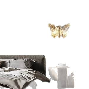 Lampada da Parete a LED Moderna di Lusso in Stile Nordico a Forma di Farfalla con Temperatura di Colore Regolabile, Alto CRI 80, in Ferro e Acrilico per Camera da Letto e Soggiorno - Product Image 5