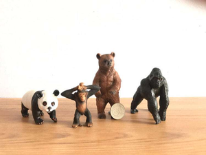 Personnalisés 12 pièces animaux de haute qualité PCV figurines d'<span class=keywords><strong>action</strong></span> en plastique ininterrompues jouets sûrs pour les enfants - Product Image 5