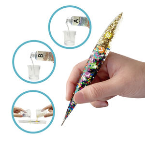 Résine époxy transparente pour loisirs créatifs pour enfants, fabrication de bijoux en résine, fournisseur de stylos en résine, kit de fabrication de stylos en résine pour enfants - Product Image 3