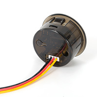 Voltmètre numérique miniature haute précision DC 7-100V pour voiture, testeur de tension, détecteur de tension, indicateur de capacité de batterie