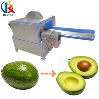 Machine à découper les légumes, les piments, les okras, les fraises en demi-coupes, machine commerciale à découper les fruits en demi-coupes (citron, etc.), coupe-fruits