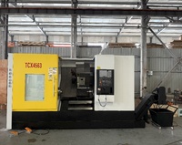 Mesin Bubut CNC TC4563 Kecepatan Tinggi Presisi Tinggi dengan Sistem Kontrol GSK Kapasitas Pemesinan Berat Spindle Tunggal