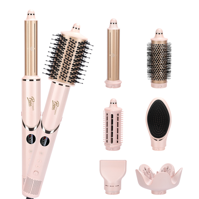 Professional High Speed Fast Hairdryer Secadora De Cabello Hair Dryer and Styler Multi Styler Blow Dryer 8 in 1 US Plug