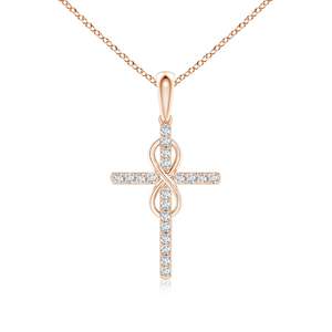 New 14K Yellow Gold IGI Certified Lab Grown Brilliant Cut Diamond Luxury Rhodium Plated 4.5g Pendant <b>Necklace</b> Women Party - Product Image 5