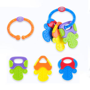 Color mordedor <span class=keywords><strong>llaves</strong></span> bebé mordedor dentición juguetes <span class=keywords><strong>para</strong></span> bebés - Product Image 2