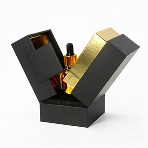 Scatola Rigida di Lusso per Accendino <span class=keywords><strong>Zippo</strong></span>, Confezione per Profumo Arabo con Rivestimento UV, Fodera in Spugna, Scatola Regalo Ecologica e Riciclabile - Product Image 6