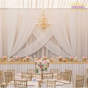 Soporte de Fondo Ajustable de 12 Pies con Tela para Decoración de Eventos y Bodas - Product Image 5