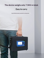 Marqueur laser portable en acier inoxydable, machine de codage de pneus, graveur de métal à fibre optique, machine de marquage compacte, étiqueteuse