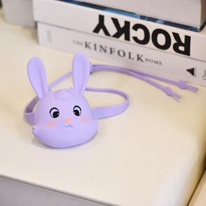 Lampe <span class=keywords><strong>frontale</strong></span> LED rechargeable en silicone en forme de lapin, portable, créative, mignonne, pour le camping, cadeau, d'urgence - Product Image 6