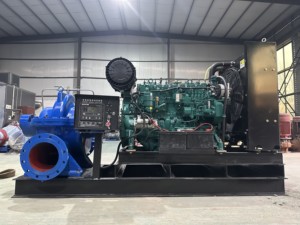 Large Flow Centrifugal <b>Pump</b> Horizontal diesel Double <b>Suction</b> <b>Pump</b> Large Diameter Open <b>Pump</b> - Product Image 6