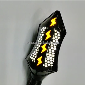 Promotion exceptionnelle du Salon de Mars : Clignotants de moto WANOU 12V de haute qualité à éclairage dynamique - Product Image 5