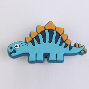 Breloques de chaussures en PVC <span class=keywords><strong>dinosaure</strong></span>, vente en gros, personnalisées, mignonnes, nouvelle mode, décoration de dessin animé, accessoires de créateur, breloques de chaussures, promotions - Product Image 5