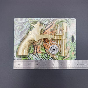 HLC - Pistola de Juguete de Vaquero Personalizada para Fiestas de Halloween, <span class=keywords><strong>Armas</strong></span> de Juguete, Accesorios para Disfraces y Fiestas - Product Image 3