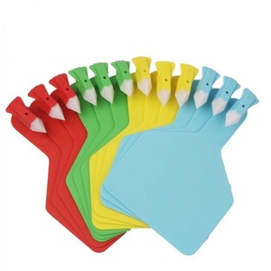 Nueva Etiqueta de oreja de animal Tarjeta de identificación láser llamativa para ganado Granja Ganado y equipo lácteo Etiquetas de pendientes de plástico - Product Image 4