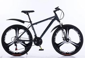 Bicicleta de Montaña Jiahengda Avanzada de 24/26 Pulgadas, Cuadro de Acero al Carbono, Frenos de Disco Dobles, Horquilla de Suspensión con Absorción de Impactos, Variable - Product Image 6