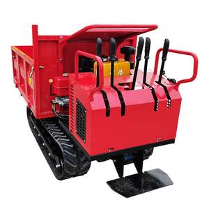 Сверхмощный вездеходный мини-транспортер серии ZTTD, самозагружаемый резиновый гусеничный самосвал - Product Image 6