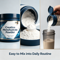 Créatine Monohydrate en Poudre en Gros 5000mg 500g Sans Sucre Soutien Naturel Beauté & Énergie Complément Alimentaire OEM