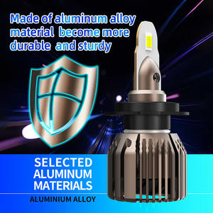 SFIDA V17 6000K LED phare de voiture 3000 Lumens 30W économie d'énergie H4/H7 ampoule boîte d'emballage personnalisée installation facile garantie de 24 mois - Product Image 2