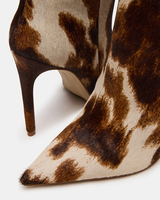 Bottes longues au genou pour femmes en vente en gros Chaussures à talons aiguilles et bout pointu en cuir d'hiver à la mode