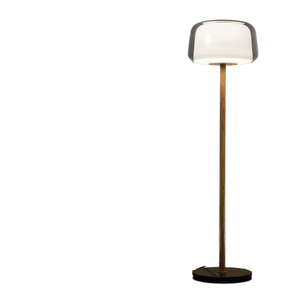 Lámpara de Pie Moderna de Alta Gama Nórdica, de Hierro, con LED E27, Cristal Grande, Luz Diurna, para Sala de Estar u Hotel - Product Image 1