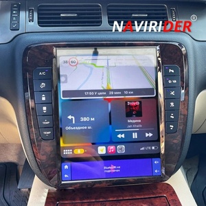 Radio para Auto con Pantalla QLED de 13 Pulgadas para GMC Yukon Chevrolet Tahoe Silverado 2007-2014, Reproductor de Video Android, Carplay, Estéreo, Grabadora - Product Image 1