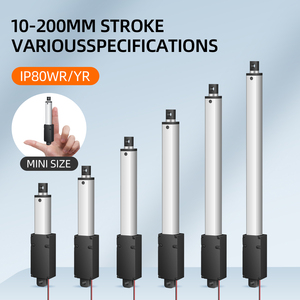 DC6V petit actionneur linéaire 3000 tr/min pour armoires ouvre-fenêtre robotique Max Force 200N 20KG 44.09LBS support sans <span class=keywords><strong>moteur</strong></span> inclus - Product Image 3