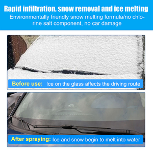 SCC 317 Necessidade Inverno Agente <span class=keywords><strong>De</strong></span>-gelo Derretimento <span class=keywords><strong>De</strong></span> Gelo Remover Neve Remover Geada Rápida Derretimento Neve Deicer <span class=keywords><strong>Spray</strong></span> - Product Image 5