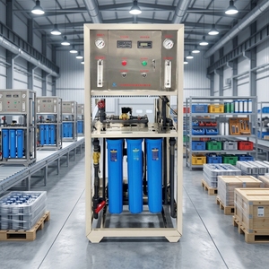 Sistema Portátil de Purificación de Agua por Ósmosis Inversa de Acero Inoxidable Comercial, 250 Litros por Hora, Máquina de 3 Etapas, Bomba con 1 Año de Garantía - Product Image 1
