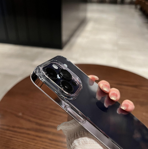 PC transparente para iPhone 15 funda de teléfono Cobertura completa a prueba de golpes 12 Pro Max 14 Plus 11 13 <span class=keywords><strong>mini</strong></span> 12 funda rígida ultrafina - Product Image 6