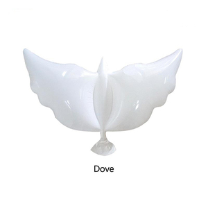 Globo inflable de helio, Paloma voladora, de aluminio, barato - Product Image 5